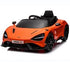 Mclaren 765LT Electric 12V Kids Ride on Toy Car With Remote - Orange