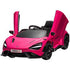 Mclaren 765LT Electric 12V Kids Ride on Toy Car With Remote - Pink