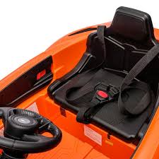 Mclaren 765LT Electric 12V Kids Ride on Toy Car With Remote - Orange