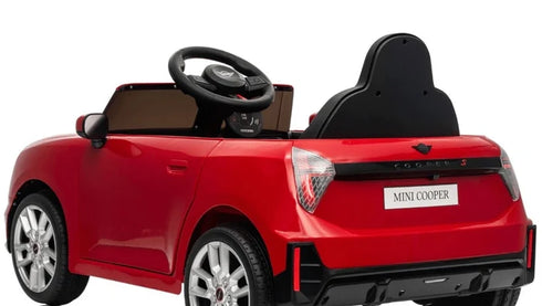 Officially Licensed Mini Cooper Kids Electric Ride On Car 12V with Parental Remote