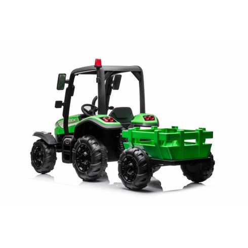 Kids Ride On Tractor 24v With Trailer