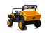 CAT Kids 24V Ride On UTV – Electric 2‑Seater with Tipping Bed, Shovel, MP3 & Remote Control