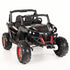 Renegade UTV-MX Buggy Style 24V 4WD Kids Electric Ride On With EVA Tyres, LEATHER seats and MP4 screen - Black
