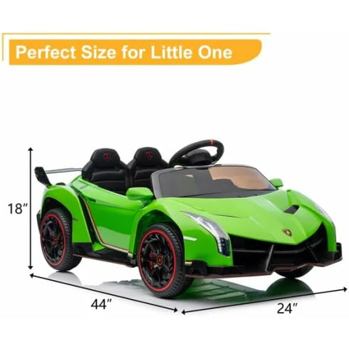 Kids Lamborghini Veneno 12v Ride on Electric Car with Remote