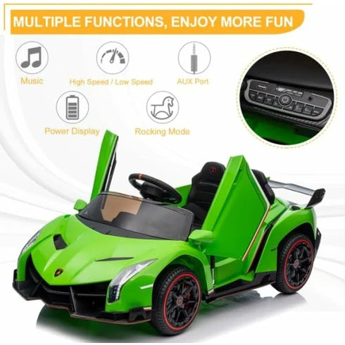 Kids Lamborghini Veneno 12v Ride on Electric Car with Remote