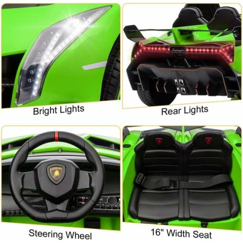 Kids Lamborghini Veneno 12v Ride on Electric Car with Remote