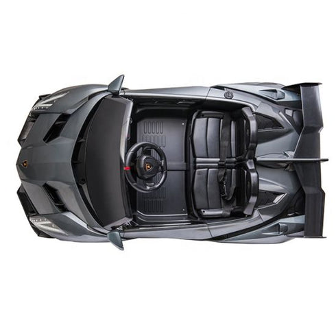 Fully Licensed Lamborghini Veneno 2 seater ride on car MP4 LCD screen - Grey