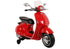 Licensed Children's Vespa 12V Ride On Electric Bike - Red