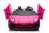 2 Seater Lamborghini SVJ 24V XXL Ride on Sports Car Massive Size-Pink