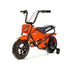 KIDS ELECTRIC 250W MINI DIRT BIKE MINI MOTO PIT SCRAMBLER BIKE 24V BATTERY HP108- Orange
