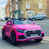 Licensed 12V Audi Q8 Children's Battery Operated 12v Ride on SUV - PINK