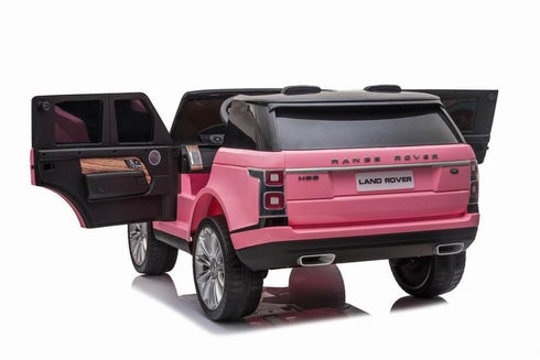 Licensed Range Rover Vogue HSE 2 Seater Ride On Jeep with parental control and fitted screen - Pink