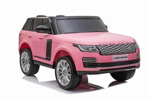 Licensed Range Rover Vogue HSE 2 Seater Ride On Jeep with parental control and fitted screen - Pink