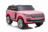 Licensed Range Rover Vogue HSE 2 Seater Ride On Jeep with parental control and fitted screen - Pink