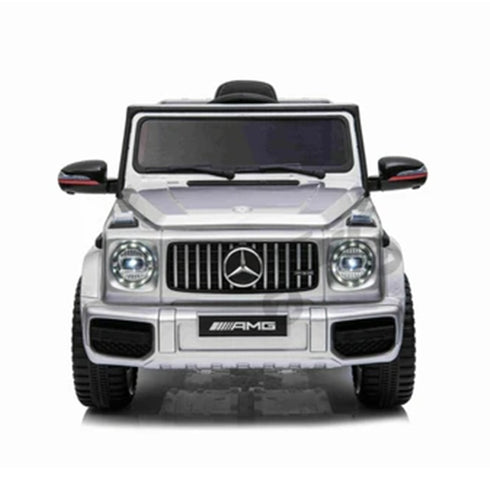 Fully Licensed Mercedes Benz G63 AMG 12V Battery Electric Ride on Car BIG SIZE(BBH003) - Metallic Silver
