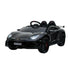 LAMBORGHINI SVJ FULLY LICENSED 12V CHILDRENS RIDE ON CAR WITH 2.4G PARENTAL REMOTE- Matte BLACK