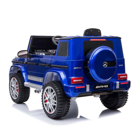 Fully Licensed Mercedes Benz G63 AMG 12V Battery Electric Ride on Car - Blue