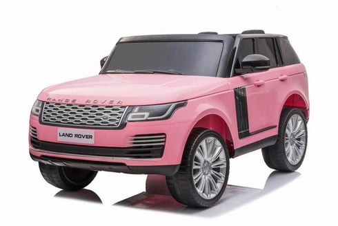 Licensed Range Rover Vogue HSE 2 Seater Ride On Jeep with parental control and fitted screen - Pink