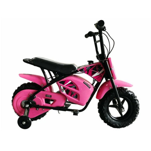 250w Monkey Bike Kids Electric Mini Moto With Stabilizers