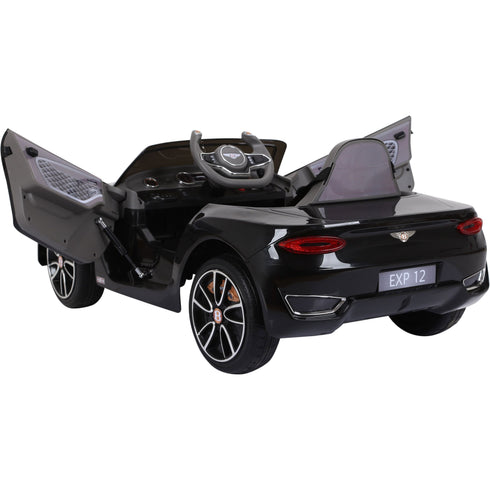 Licensed Bentley GT EXP12 12V Kids Electric Ride On Car - Black