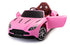Aston Martin DB11 Children's electric ride on car with parental control- Pink