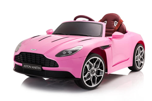 Aston Martin DB11 Children's electric ride on car with parental control- Pink
