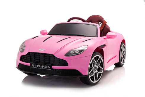 Aston Martin DB11 Children's electric ride on car with parental control- Pink