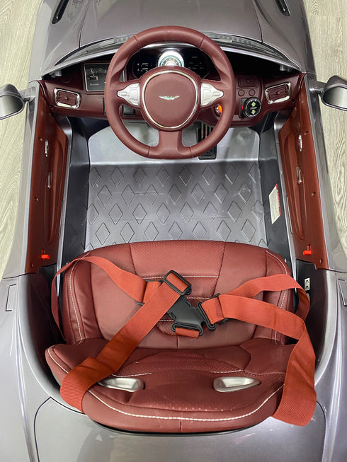 Aston Martin DB11 Children's electric ride on car with parental control- Grey