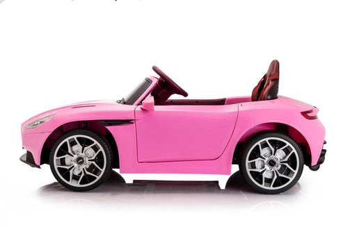 Aston Martin DB11 Children's electric ride on car with parental control- Pink