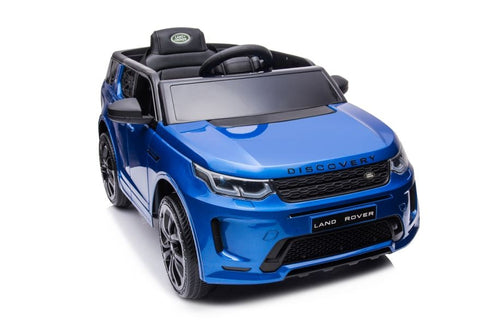 Licensed land rover 12v Discovery New 2022 kids ride on car - Metallic Blue