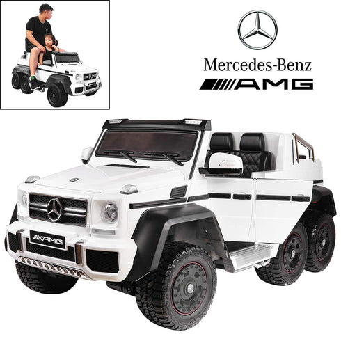Licensed Mercedes Benz G65 6x6(PARENT RIDE ON) Children’s Electric Ride On Jeep - Black