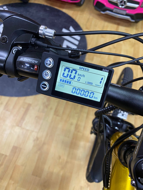 New Latest Electric bicycle e-bike foldable mountain bike 26" 36v 350w -GOLD