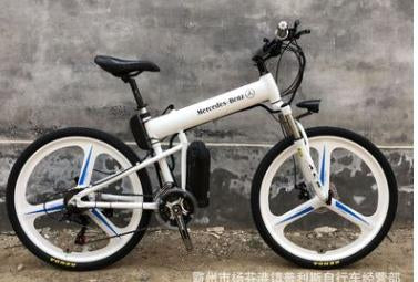 New Latest Electric bicycle e-bike foldable mountain bike 26" 36v 350w-BLACK