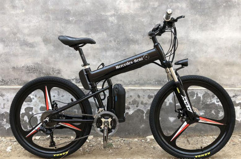 New Latest Electric bicycle e-bike foldable mountain bike 26" 36v 350w-GREY