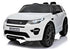 Fully Licensed Land Rover Discovery children's electric 12v ride on car with parental control- White