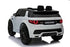 Fully Licensed Land Rover Discovery children's electric 12v ride on car with parental control- White