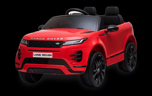 Licensed Range Rover Evoque childrens electric ride on car with LEATHER seat, EVA tyres and parental control