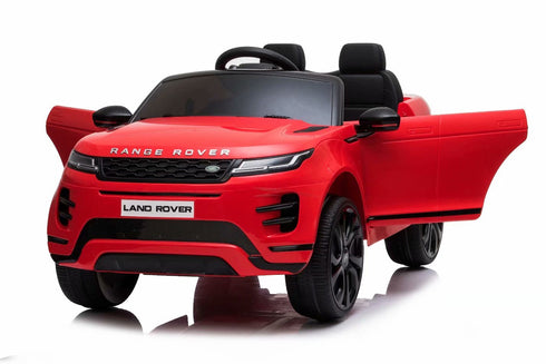 Licensed Range Rover Evoque childrens electric ride on car with LEATHER seat, EVA tyres and parental control