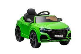 LICENSED 12V AUDI RS Q8 KIDS RIDE ON SUV GREEN