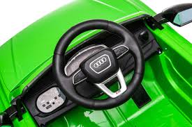 LICENSED 12V AUDI RS Q8 KIDS RIDE ON SUV GREEN