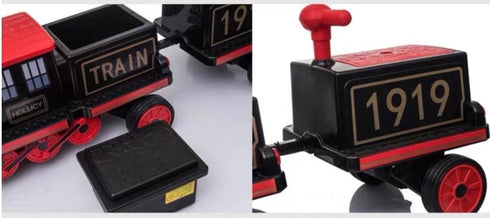 New electric ride on train with one carriage 12v (2 seats)