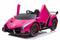 Fully Licensed Lamborghini Veneno 2 seater ride on car MP4 LCD screen - PINK