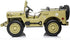 Willys Jeep 4WD 3 seater kids ride on jeep - Khaki green