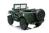 Willys Jeep 4WD 3 seater kids ride on jeep - Dark Green