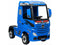 Licensed Mercedes Actros children's 24v ride on lorry with upgraded LEATHER seat, EVA RUBBER tyres, MP4 screen and has parental control- Blue