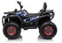 XMX607 Kids ride on Quad bike - Spider Blue