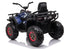 XMX607 Kids ride on Quad bike - Spider Blue