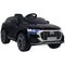 Licensed 12V Audi Q8 Children's Battery Operated 12v Ride on SUV - Black
