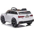 Audi RS6 Kids Ride on Sports Car with MP4 screen-White