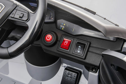 Audi RS6 Kids Ride on Sports Car with MP4 screen-Grey